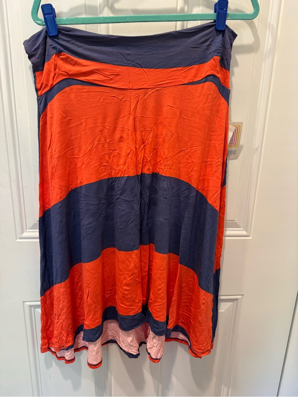 NWT LULAROE AZURE SKIRT LARGE